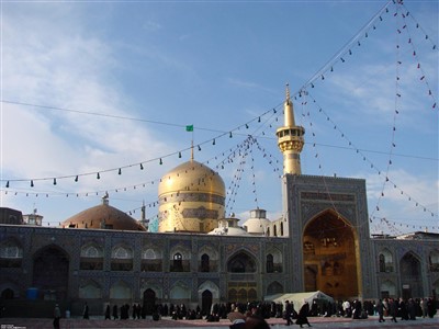 حرم مطهر و ضریح امام رضا علیه السلام